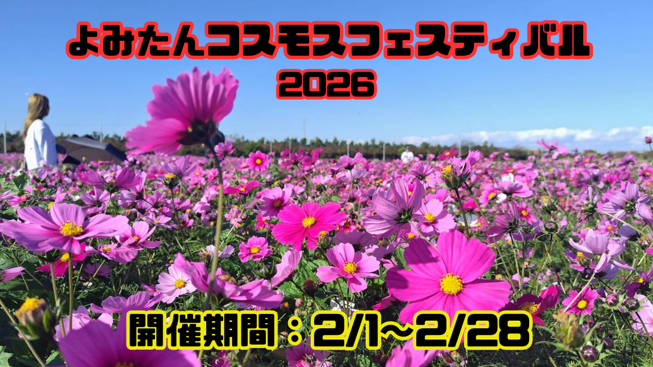 よみたんコスモスフェスティバル 2026
